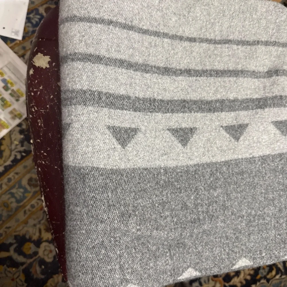FAHERTY x Free People Bear Creek Jacquard Cashmere Throw Blanket NWT